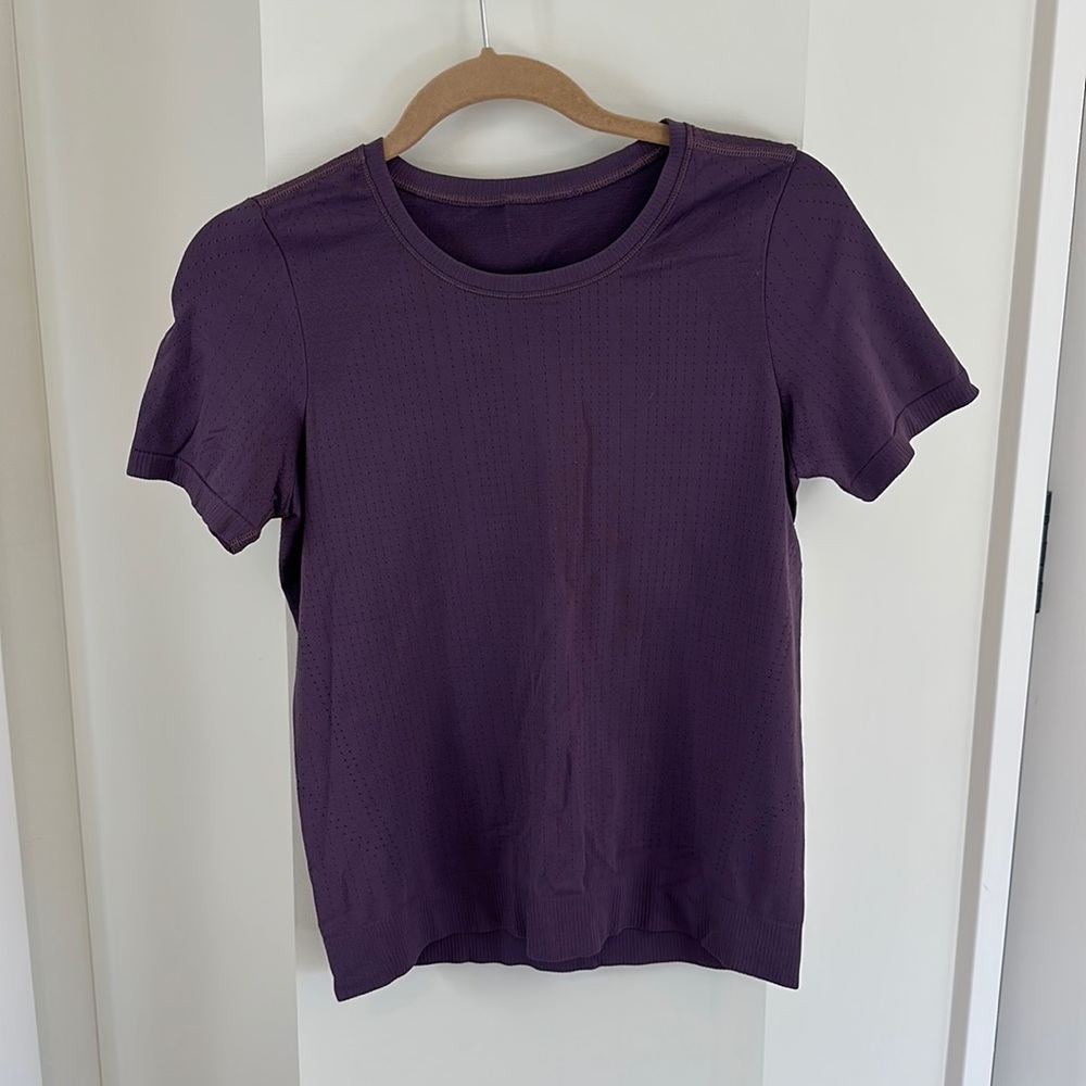 Purple Athleta sports top